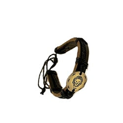Leather Zodiac Bracelet