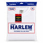 white long-sleeve thermal shirt in its original retail packaging, featuring a prominent blue and red 'Harlem' brand label on the front.