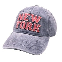 New York Washed Style Ball Cap